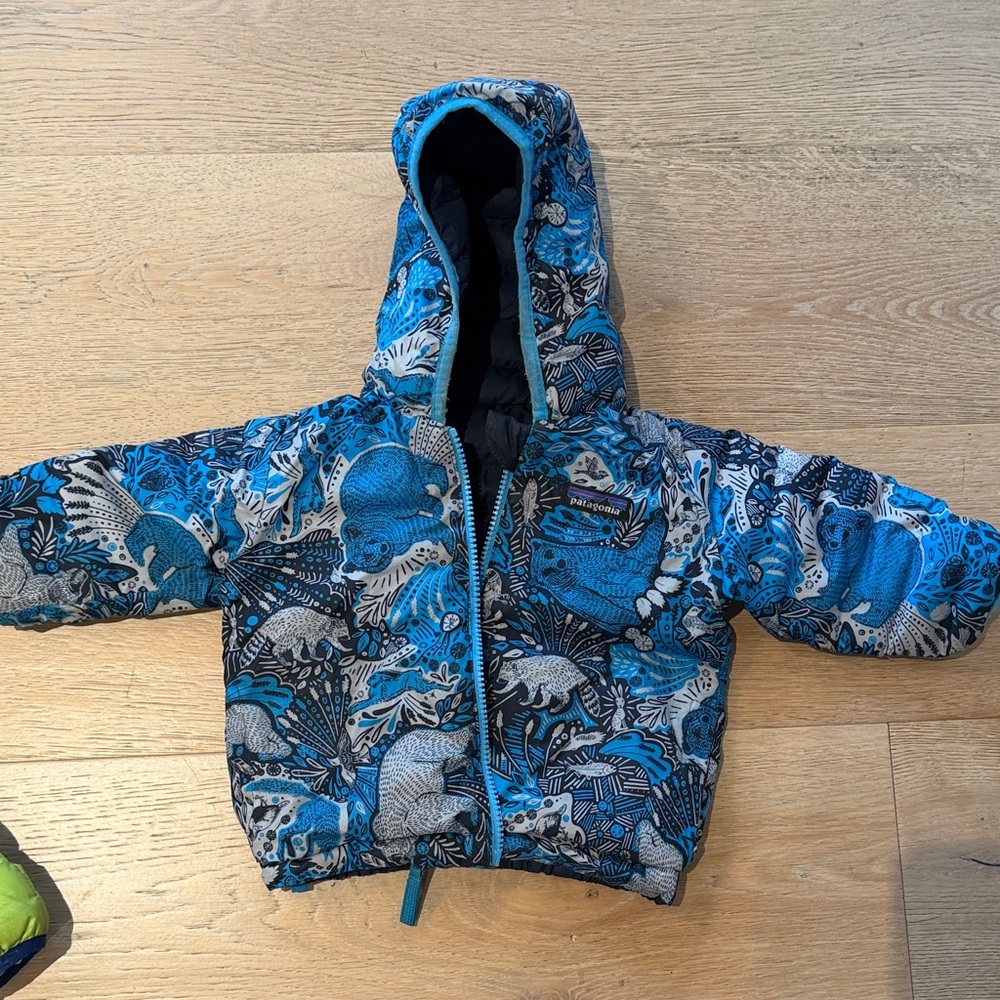Patagonia kids reversible jacket